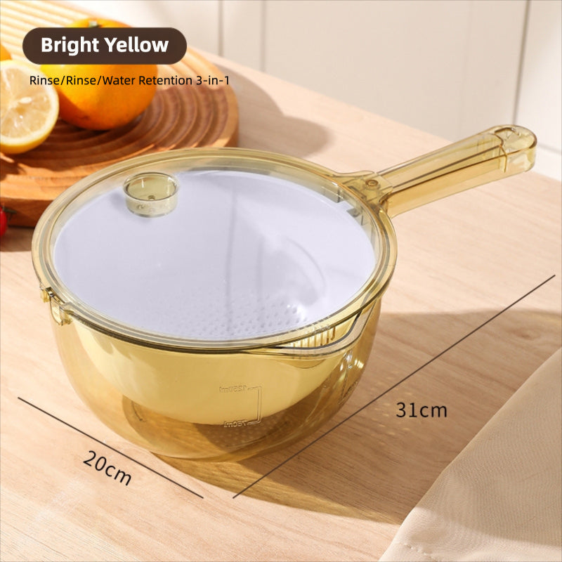 Multi-Functional Rice Rinse & Strainer Basket #G0136