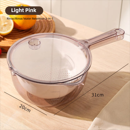 Multi-Functional Rice Rinse & Strainer Basket #G0136